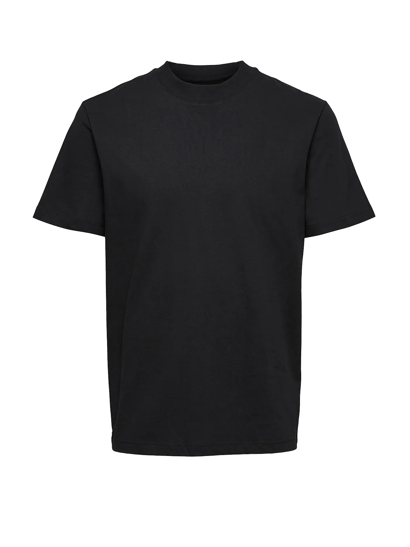 SELECTED | T-Shirt SLHCOLMAN | schwarz